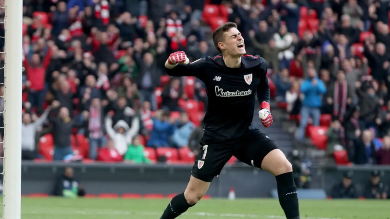Kepa Arrizabalaga. LUIS TEJIDO (EFE)