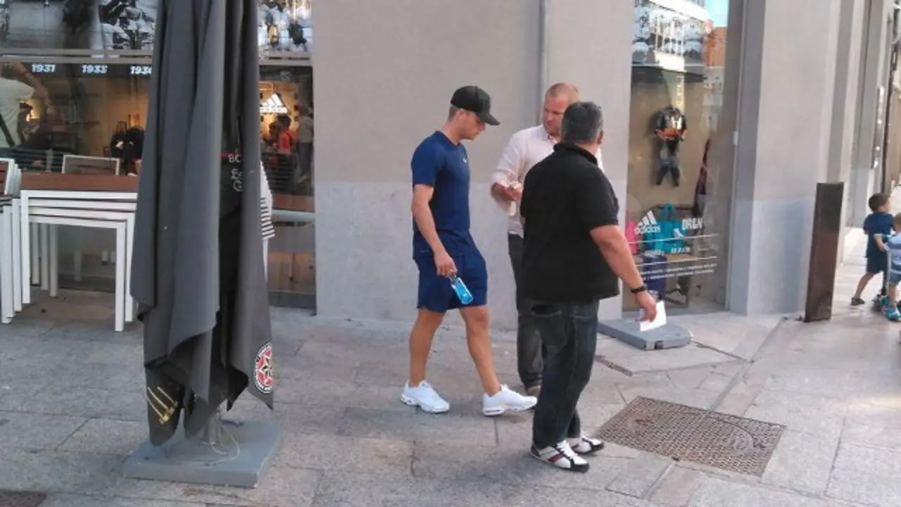 Jensen en Vigo. TWITTER