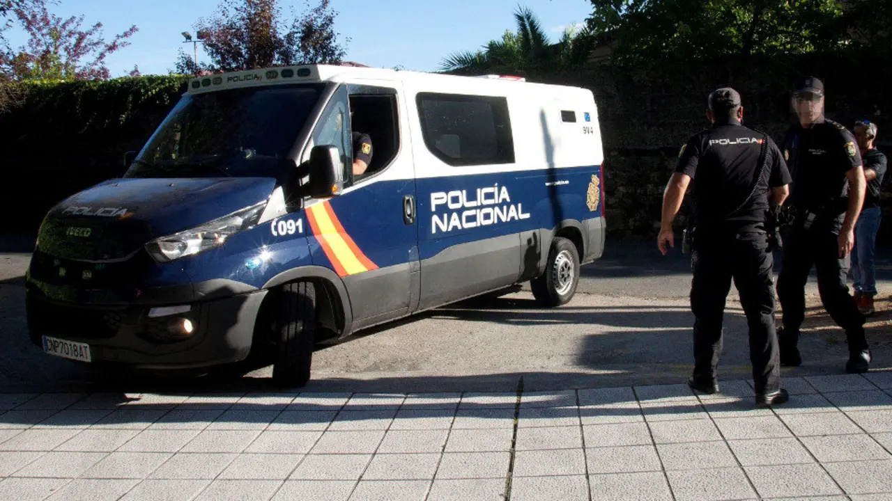 Llegada de los detenidos a los juzgados de Vigo. SALVADOR SAS