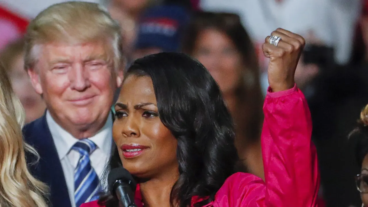 Omarosa Manigault Newman, exasesora de la Casa Blanca que grabó a Trump en secreto. ERIK S. LESSER (EFE)