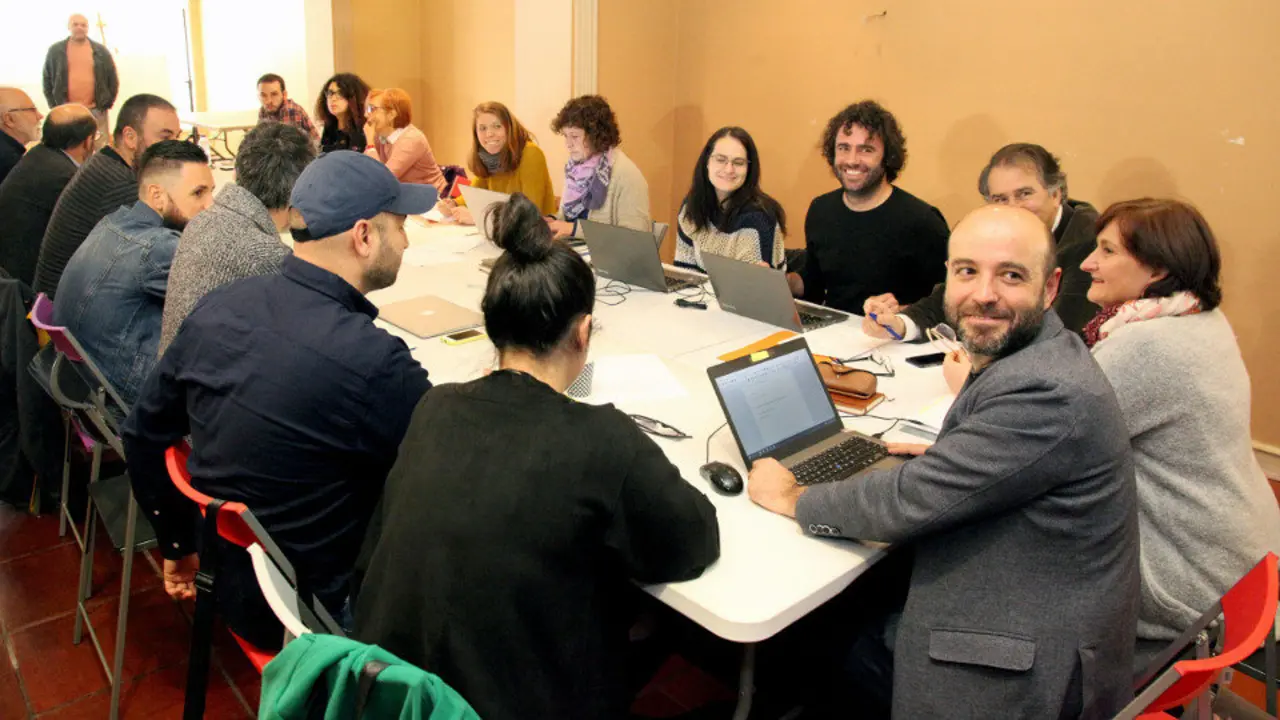 Reunión do Consello das Mareas. PEPE FERRÍN (AGN)