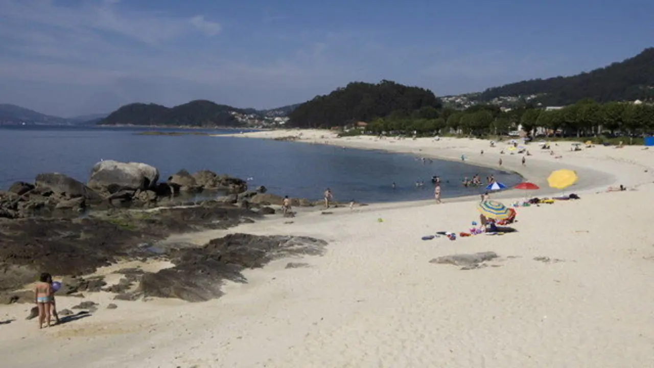 Vista de la playa de Agrelo. ADP