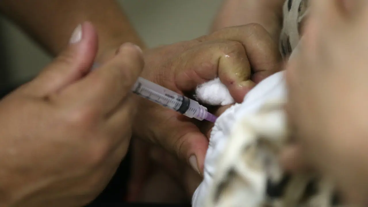 Vacuna contra el sarampión. EFE