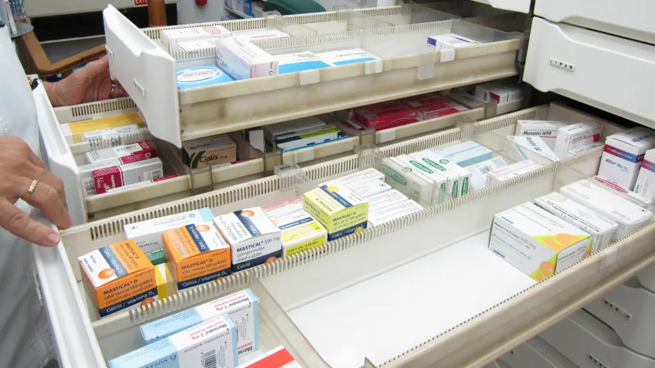 Imagen de archivo de fármacos.