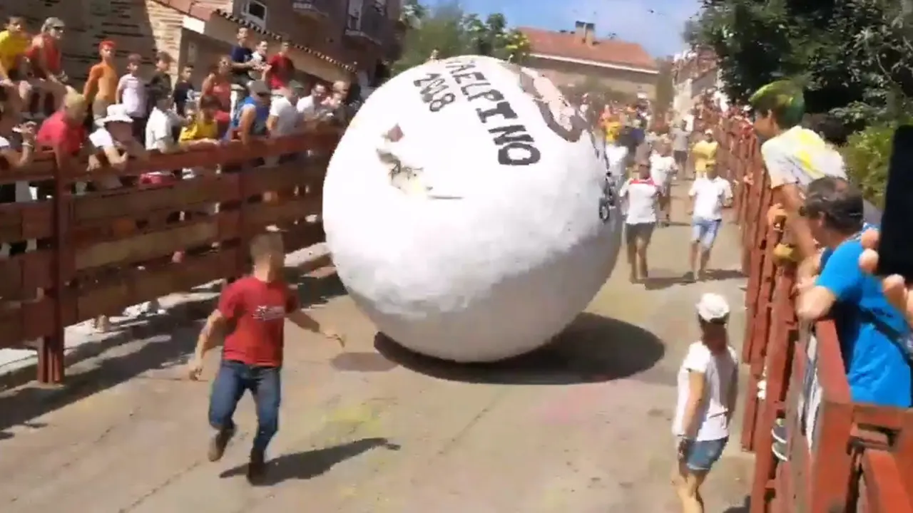 Instantes previos al incidente. TWITTER - Bola Mataelpino