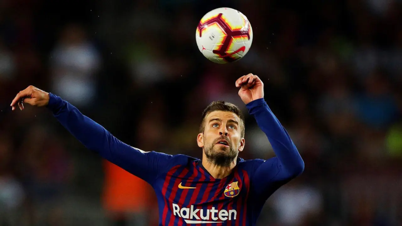 El defensa del FC Barcelona Gerard Piqué. ALEJANDRO GARCÍA (EFE)