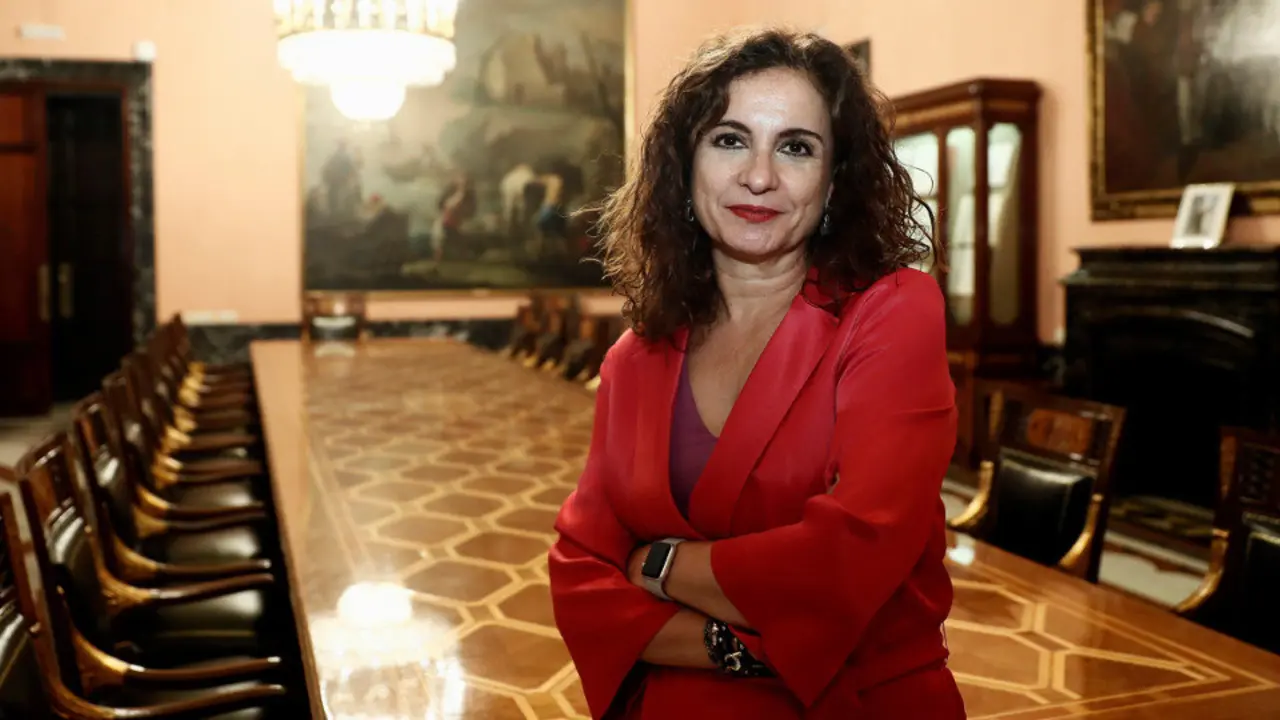 La ministra de Hacienda, María Jesús Montero. MARISCAL (EFE)
