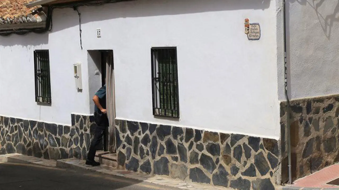 Casa donde encontraron el cadáver. EFE