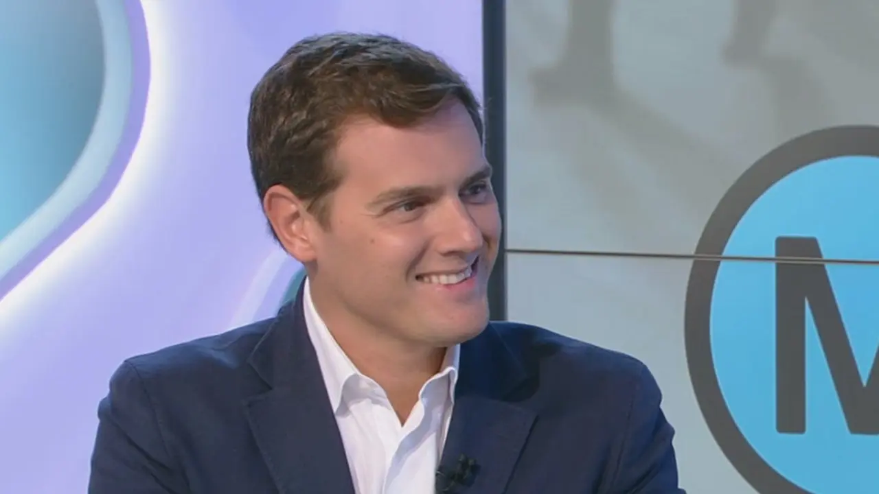 Albert Rivera, durante su participación en el programa. TV3