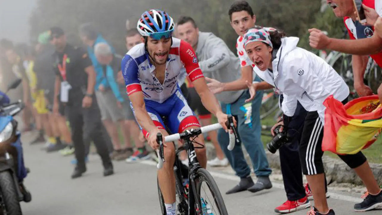 El francés Thibaut Pinot. EFE