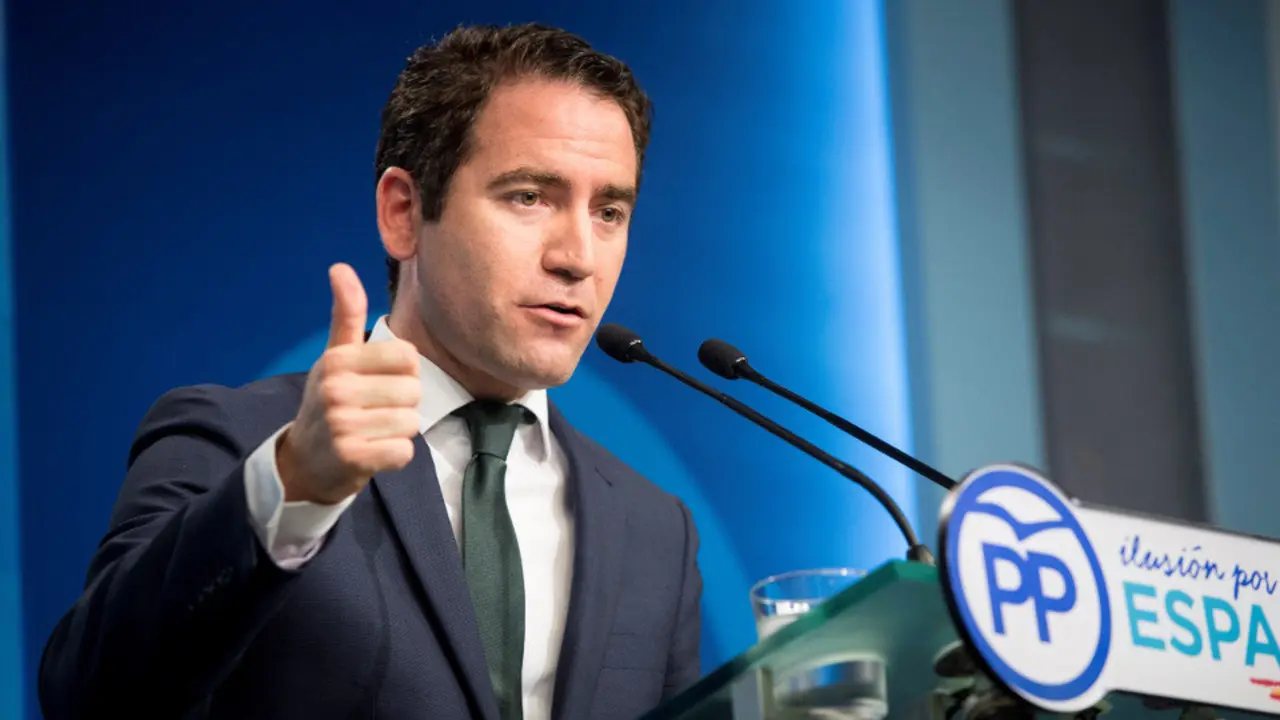 El secretario general del PP, Teodoro García. EFE