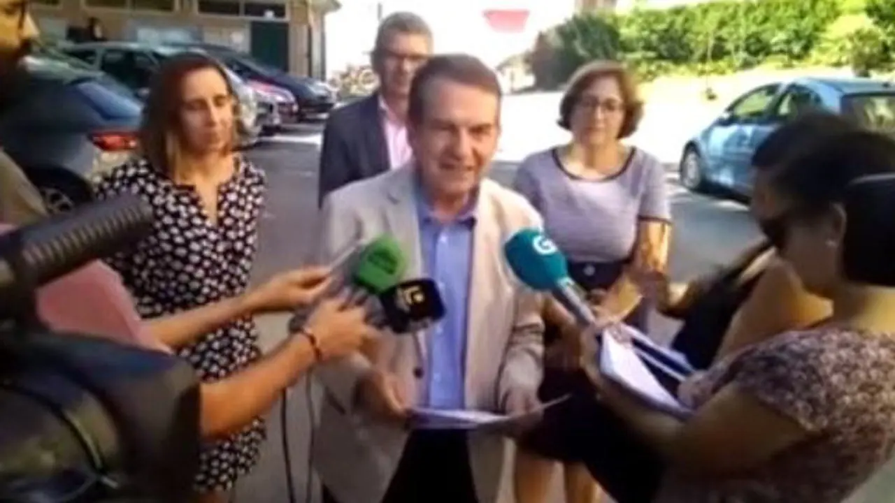 Abel Caballero, durante la presentación de las luces de Navidad. ATLÁNTICO DIARIO