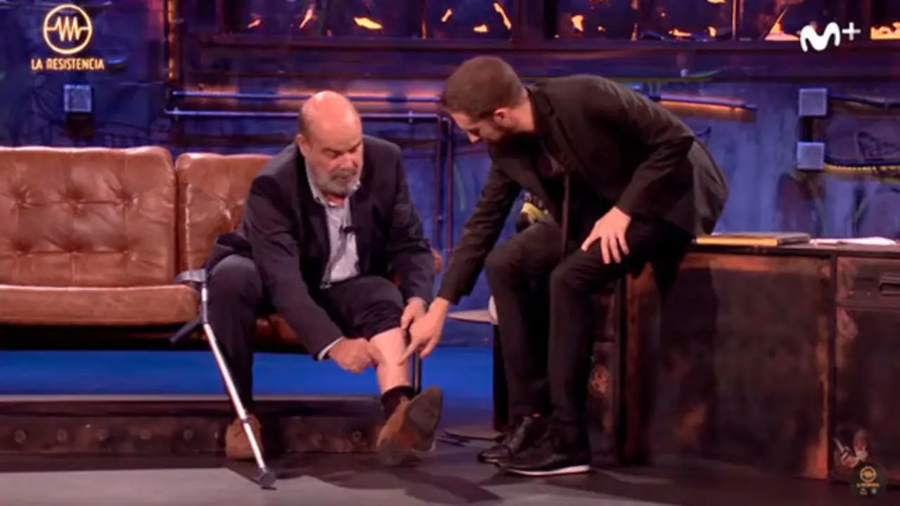 Resines en el programa 'La Resistencia' de David Broncano. EP