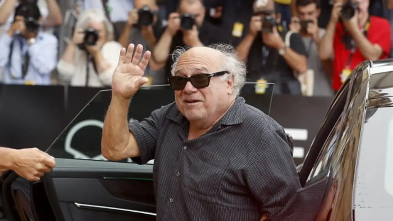 El actor y director estadounidense Danny DeVito, en el festival de San Sebastián. JUAN HERRERO (EFE)