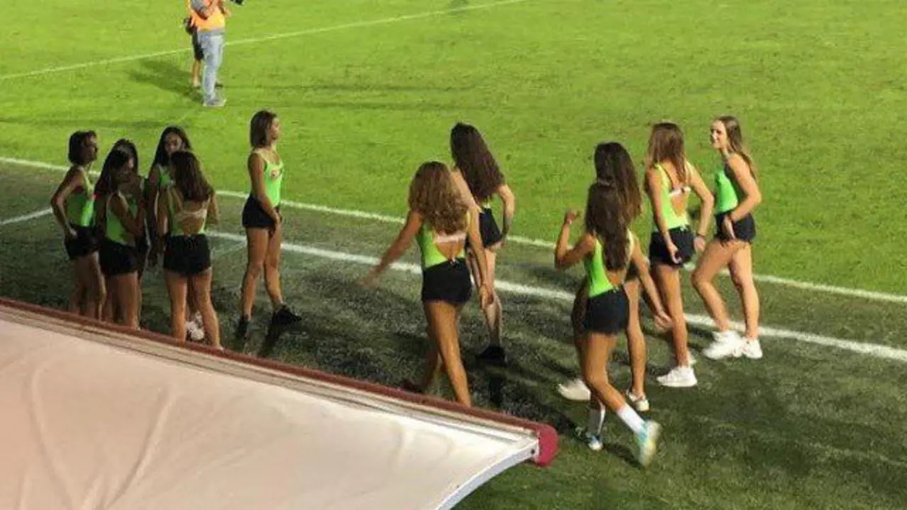 Las recogepelotas del Vicenza Virtus. FACEBOOK