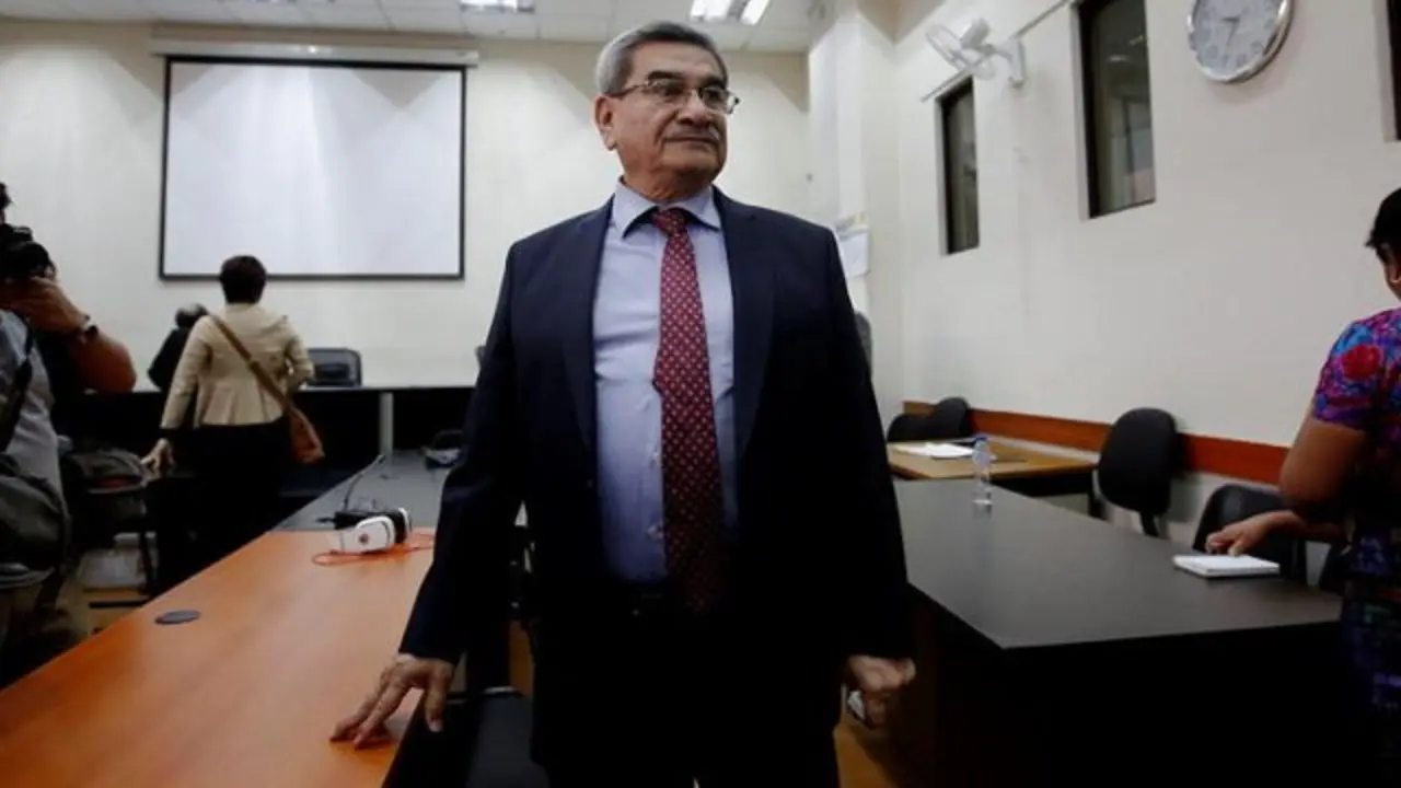 Absuelto de genocidio al exjefe de Inteligencia guatemalteco José Rodríquez. ESTEBAN BIBA