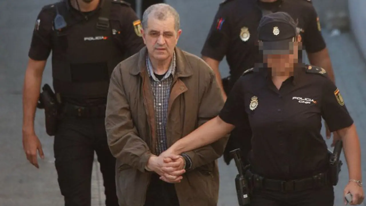 Miguel Rosendo, a su llegada a la sede judicial. DP