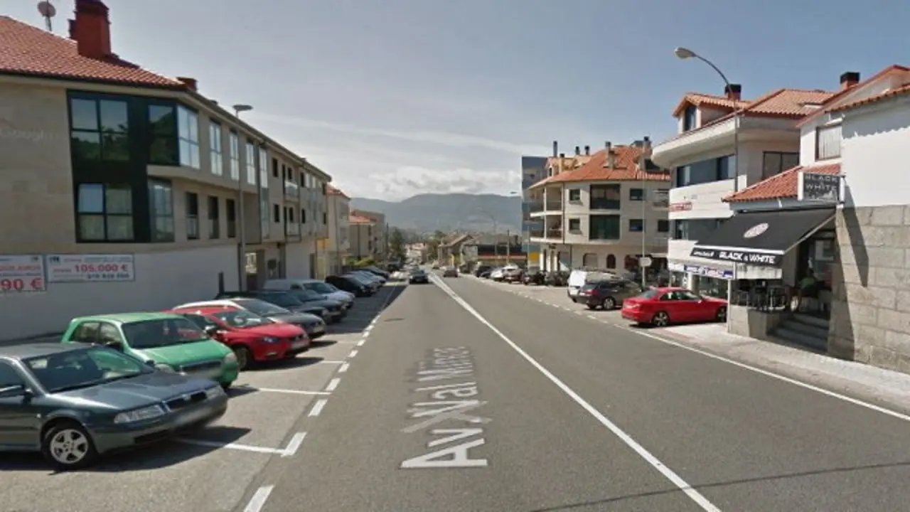 Avenida de Val Miñor, en Nigrán. GOOGLE MAPS