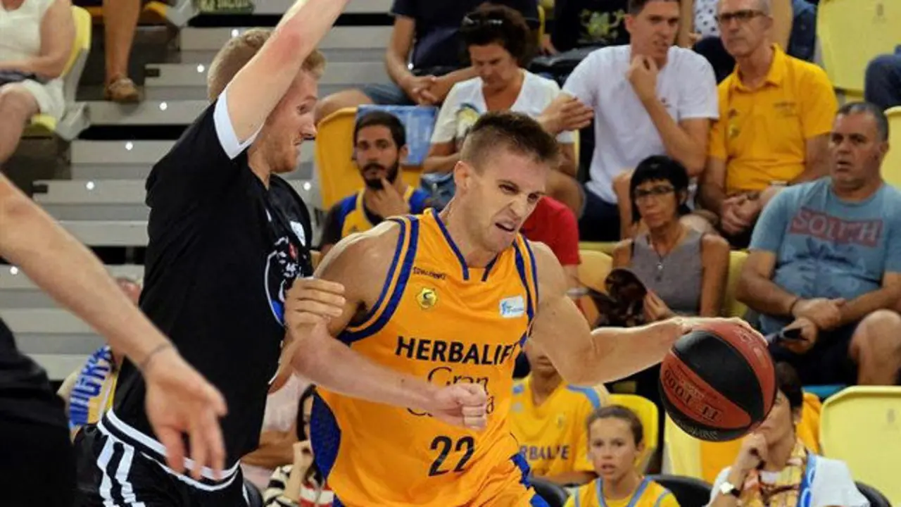 Un momento del partido