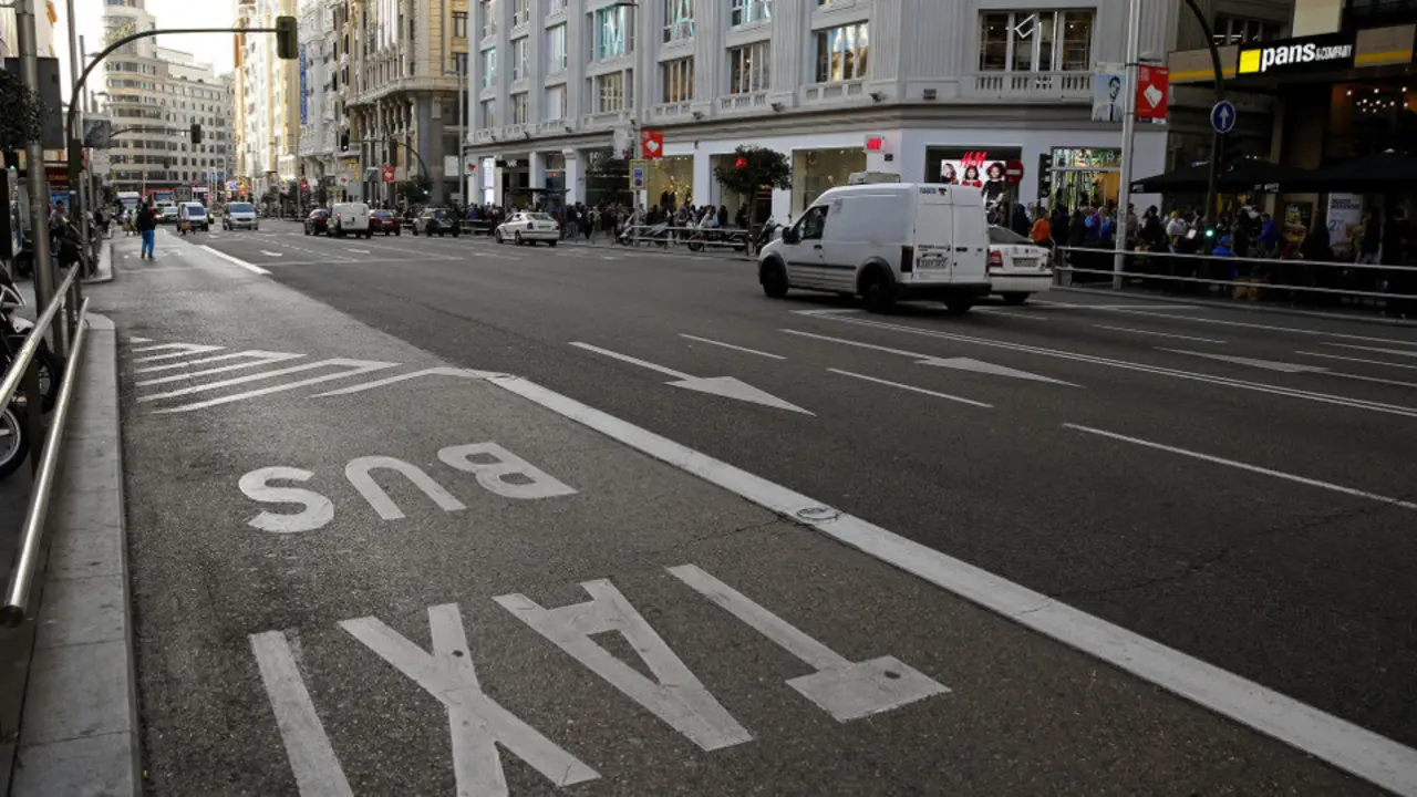 Gran Vía de Madrid. EFE