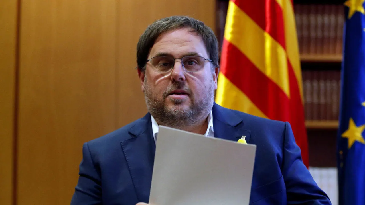 Oriol Junqueras. ALEJANDRO GARCÍA (EFE)