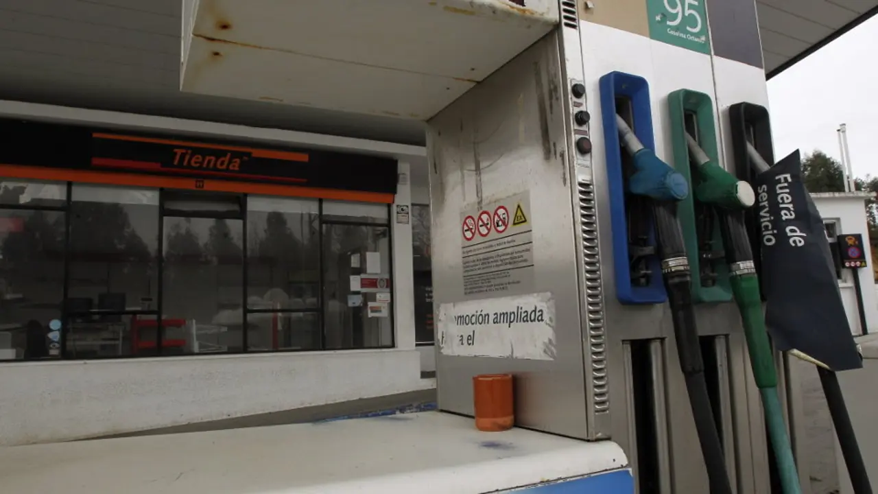 El precio del gasóleo vuelve a marcar un máximo anual. JOSE Mª ÁLVEZ