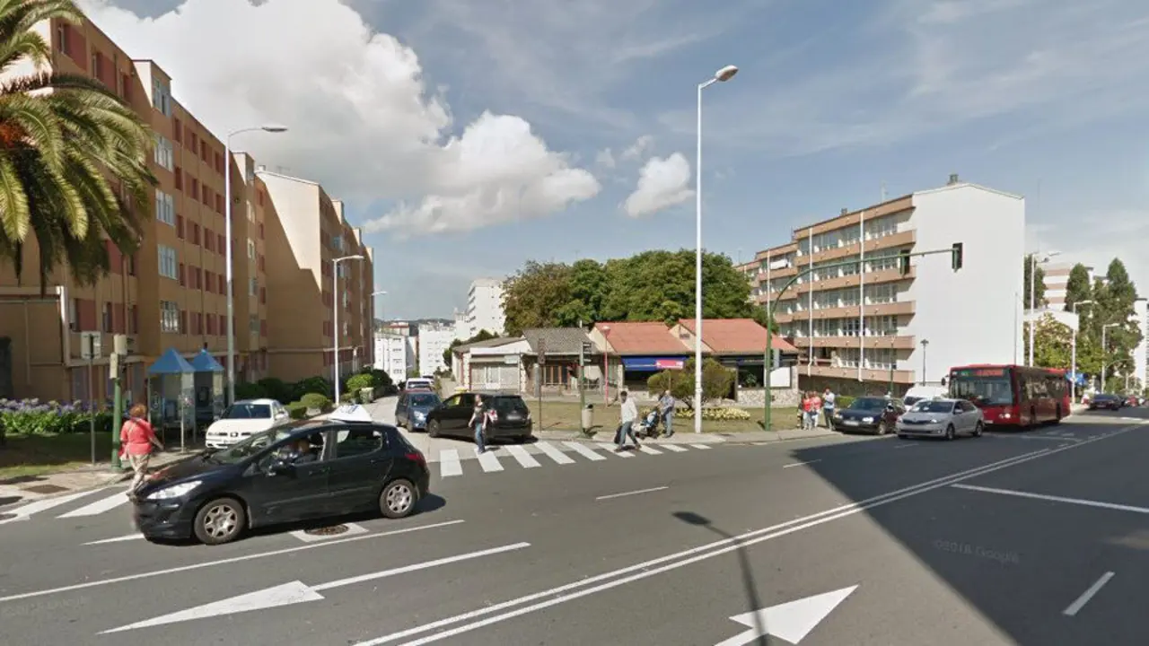 Avenida de Monelos. GOOGLE