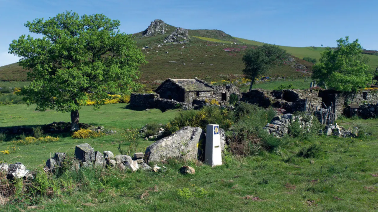 El Camino, a su paso por una zona de A Fonsagrada. AEP