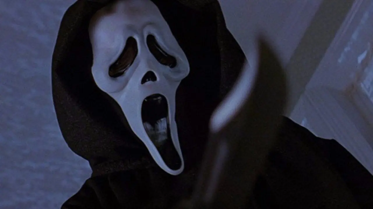 La careta de Scream. AEP