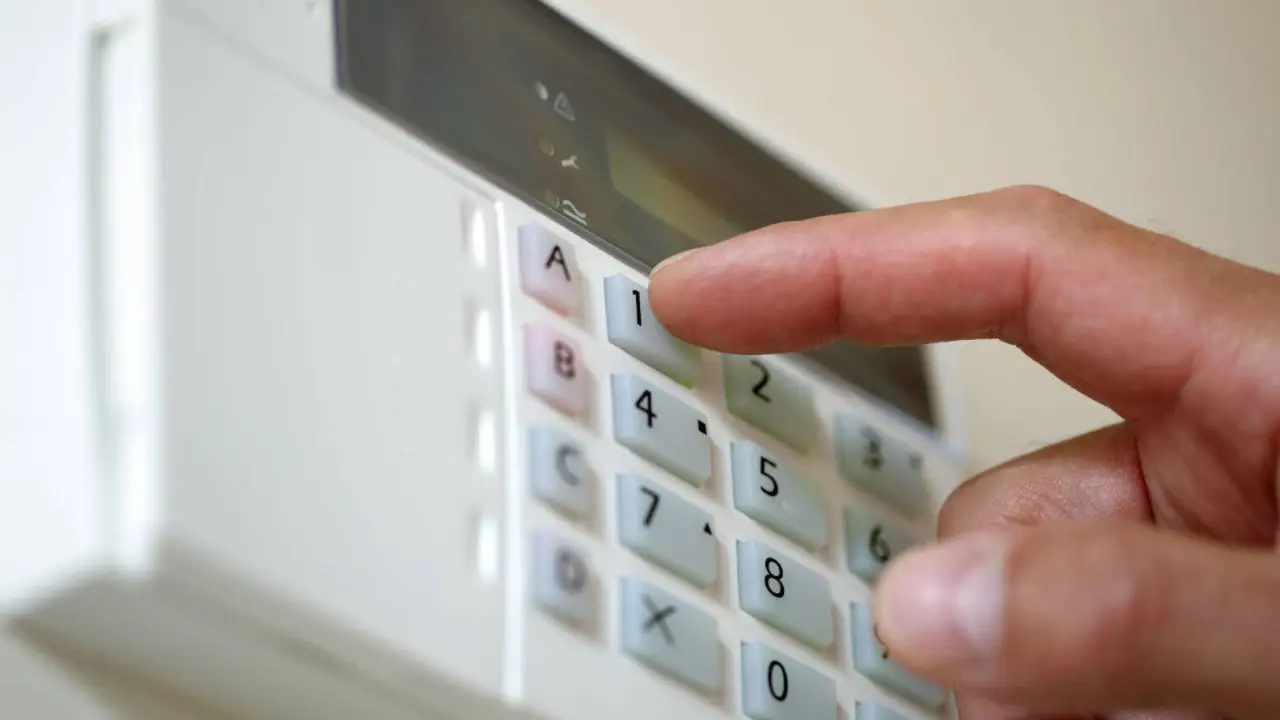 Un sistema de alarma.AEP