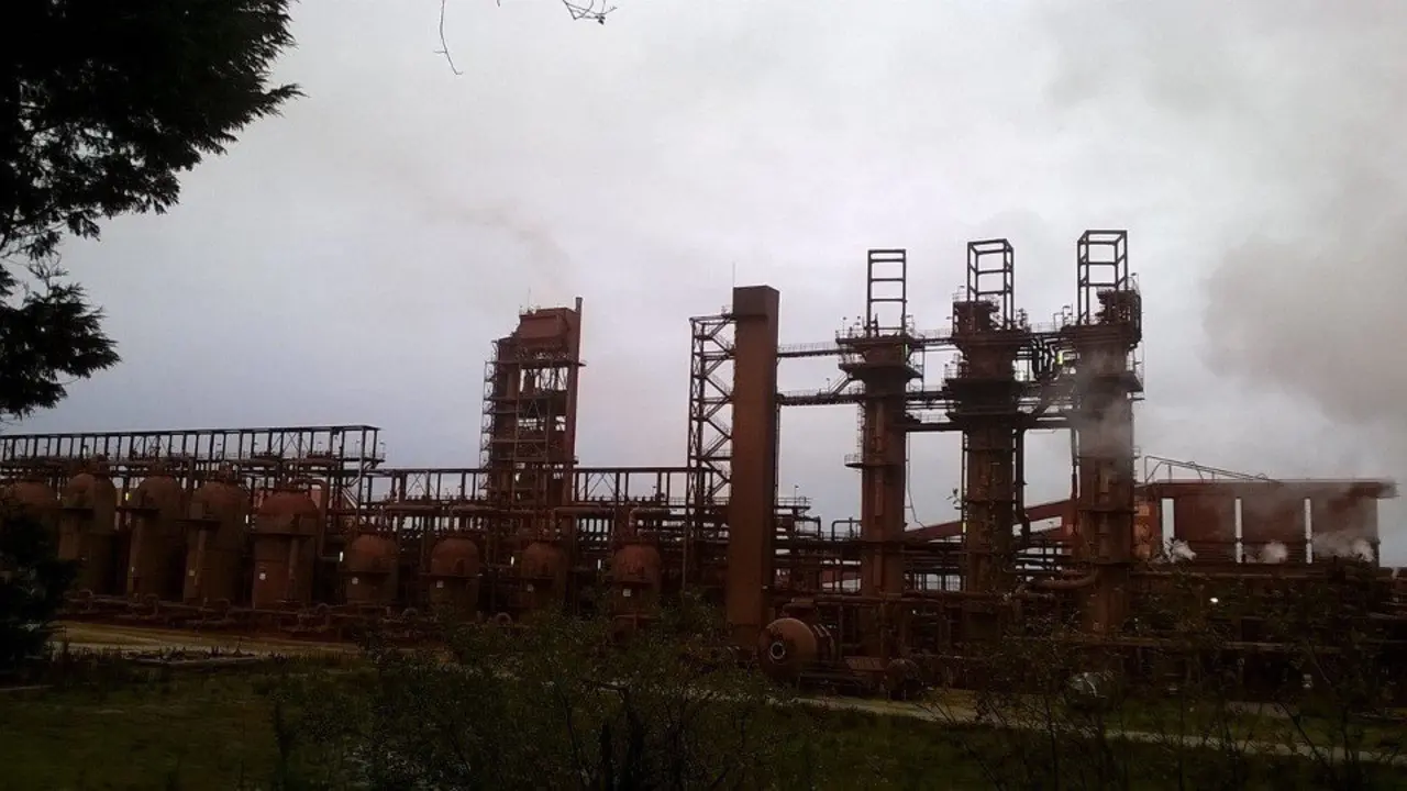 Planta de Alcoa en San Cibrao. X.L.