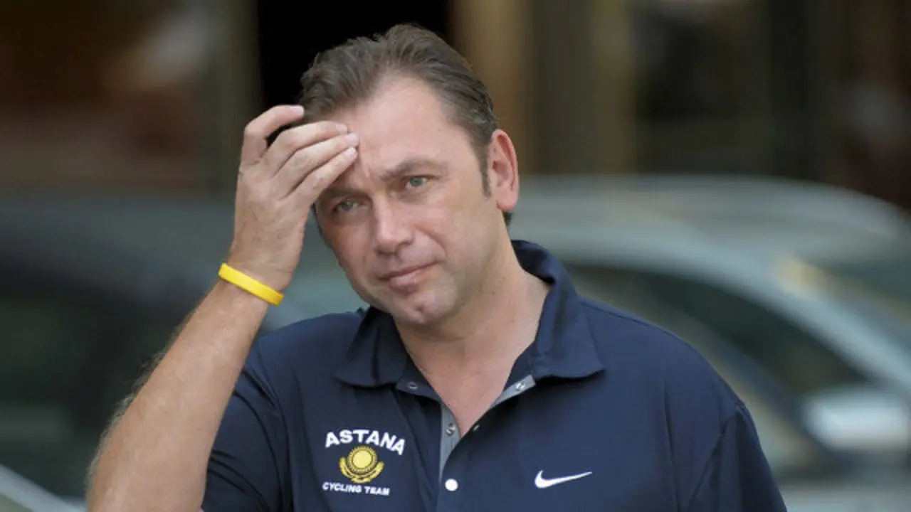 El director de equipos belga Johan Bruyneel. EP