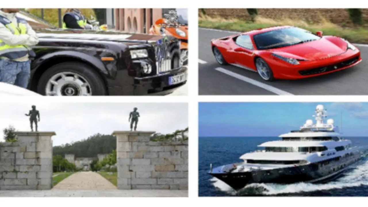 Bienes incautados a narcotraficantes. DP