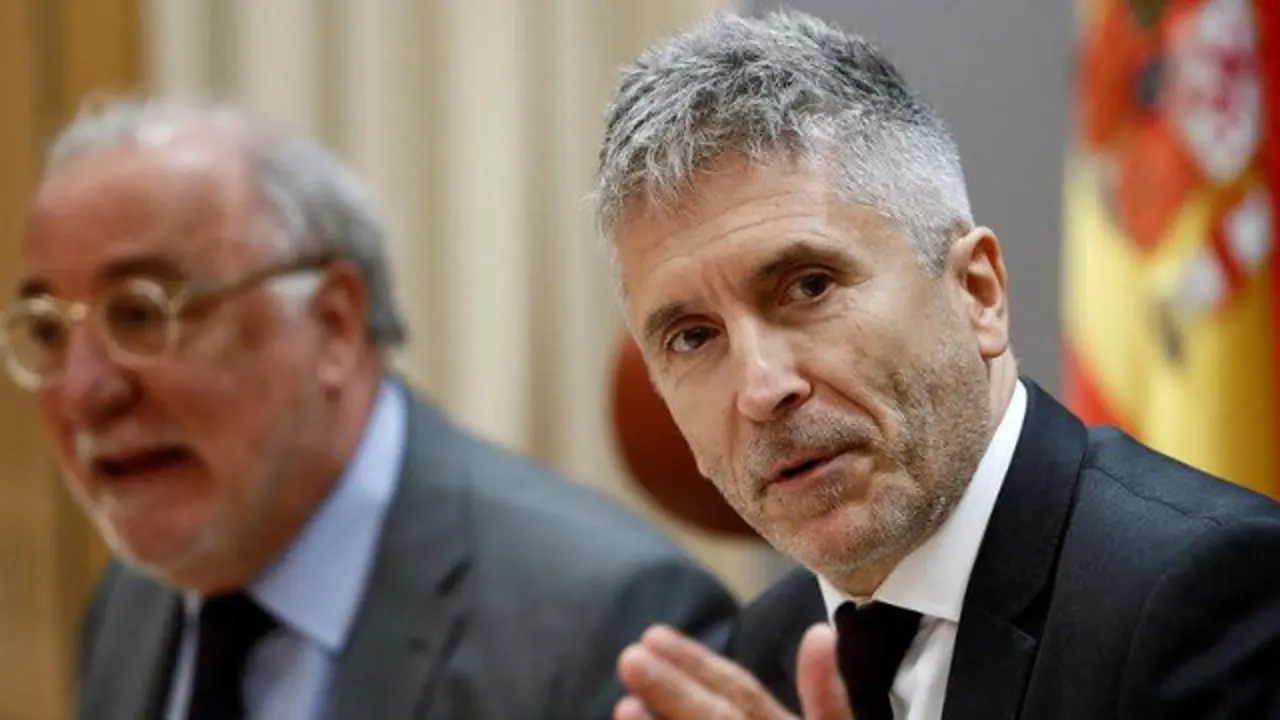 El ministro del Interior, Fernando Grande-Marlaska. MARISCAL (EFE)