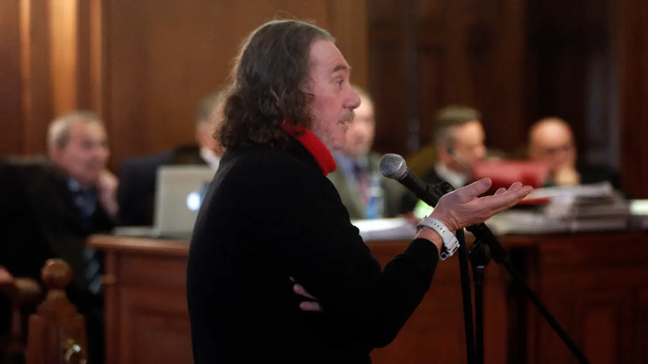 Sito Miñanco, este lunes durante el juicio. JAVIER CERVERA-MERCADILLO