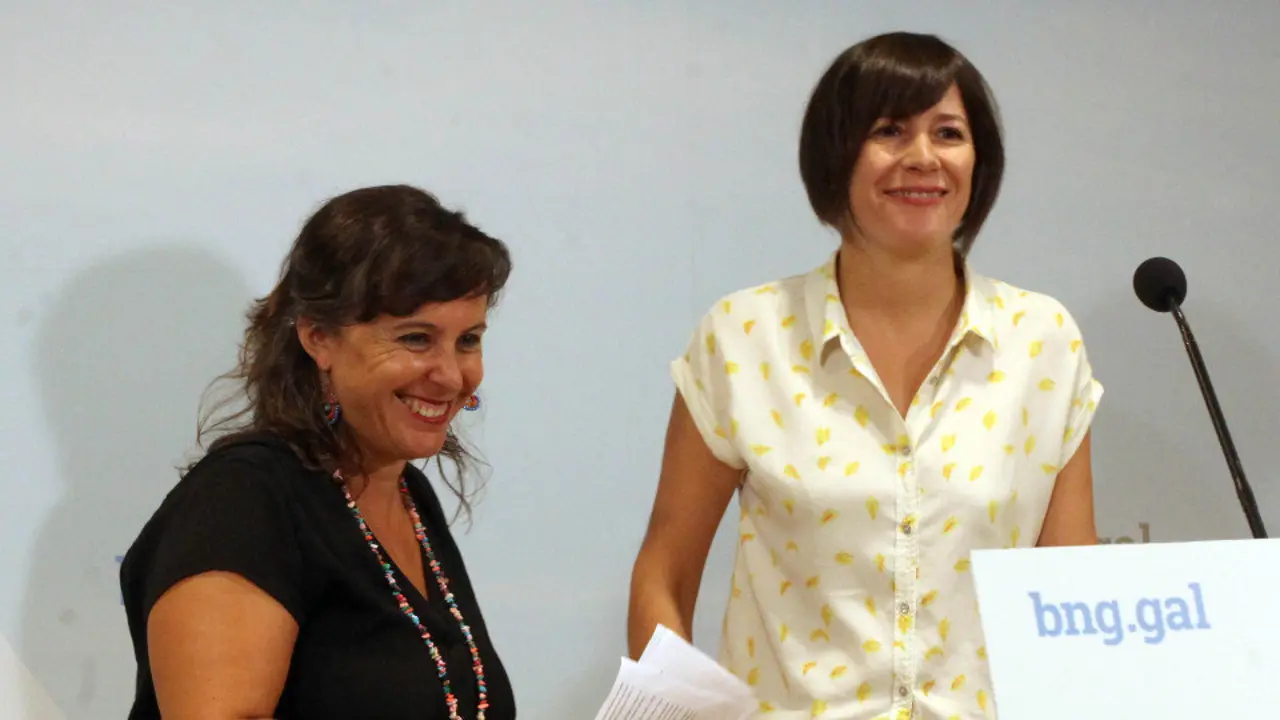 Ana Miranda e Ana Pontón. AGN