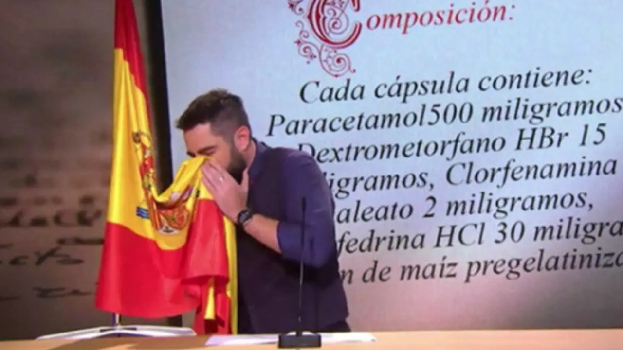 Dani Mateo, en el polémico 'sketch'. LA SEXTA