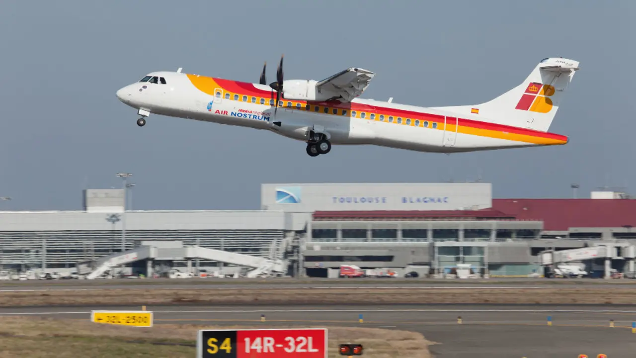 Un avión de Air Nostrum. EP