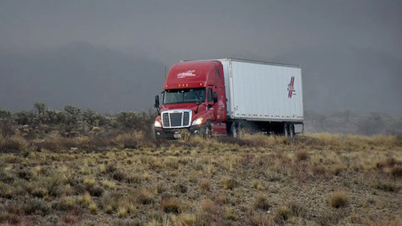 Imagen de archivo de un camión