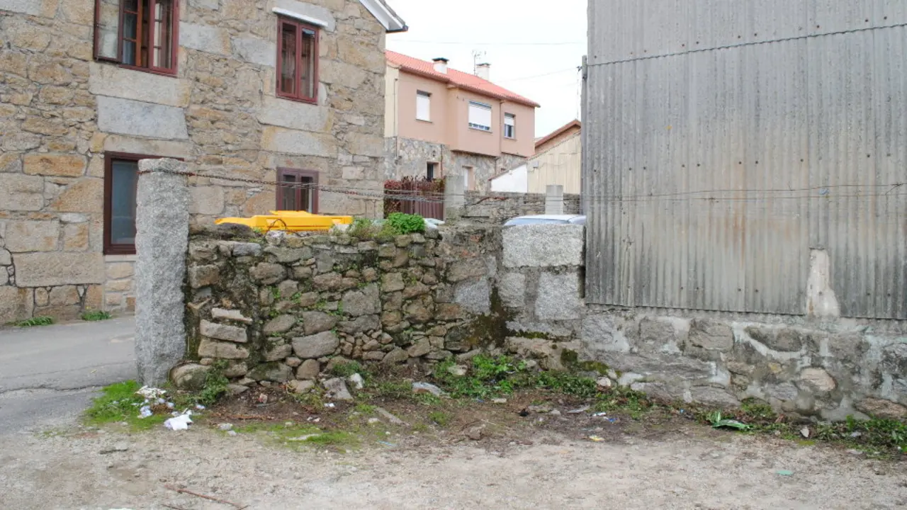 Lugar en el que se produjo el tiroteo en Aralde, en Vilagarcía. F.S.