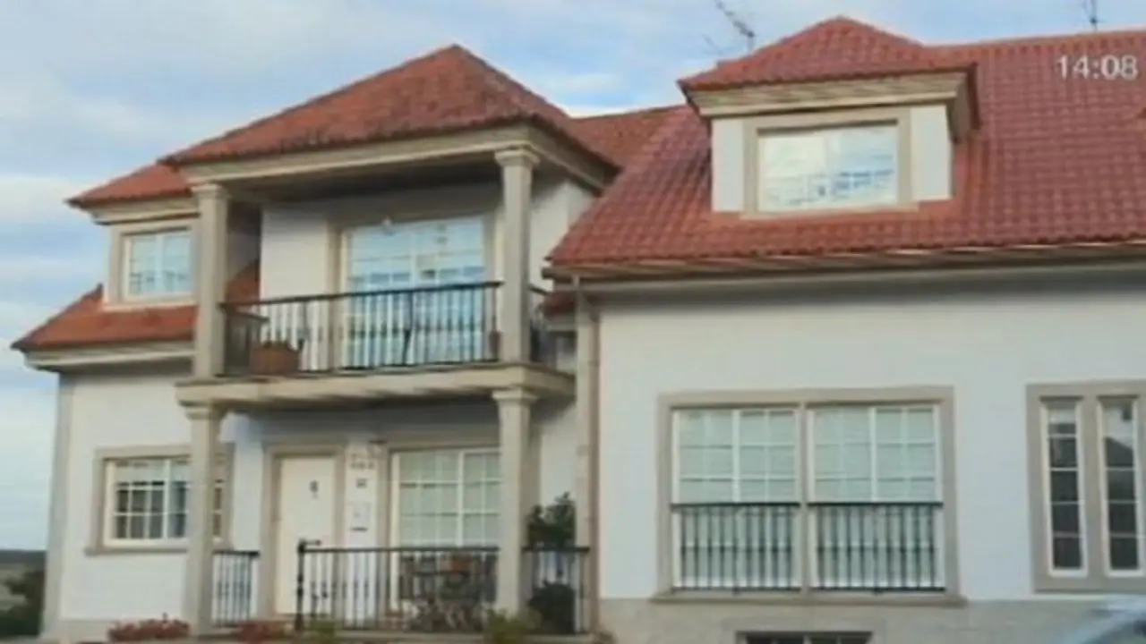 Casa en la que se produjo el robo. TVG