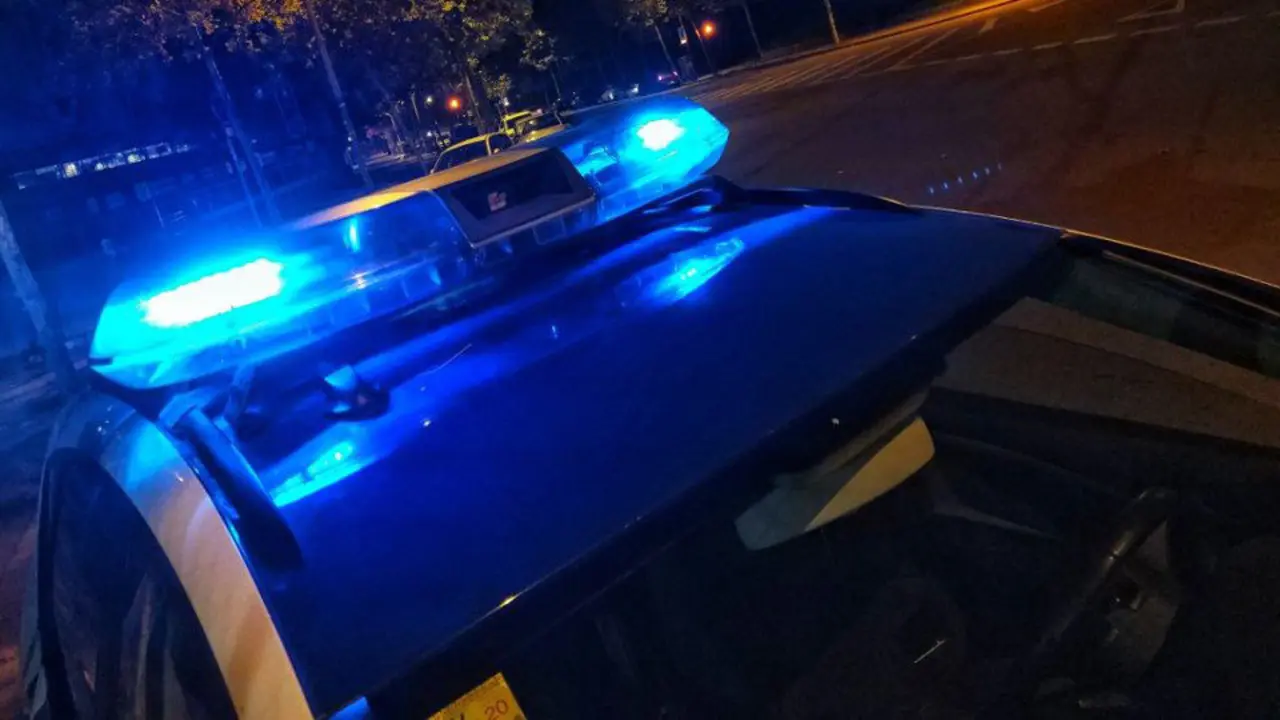 Imagen del lugar del suceso. GUARDIA URBANA