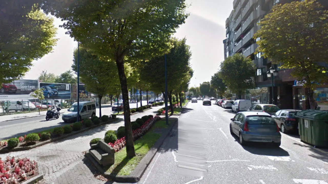 Gran V&iacute;a de Vigo. GOOGLE MAPS