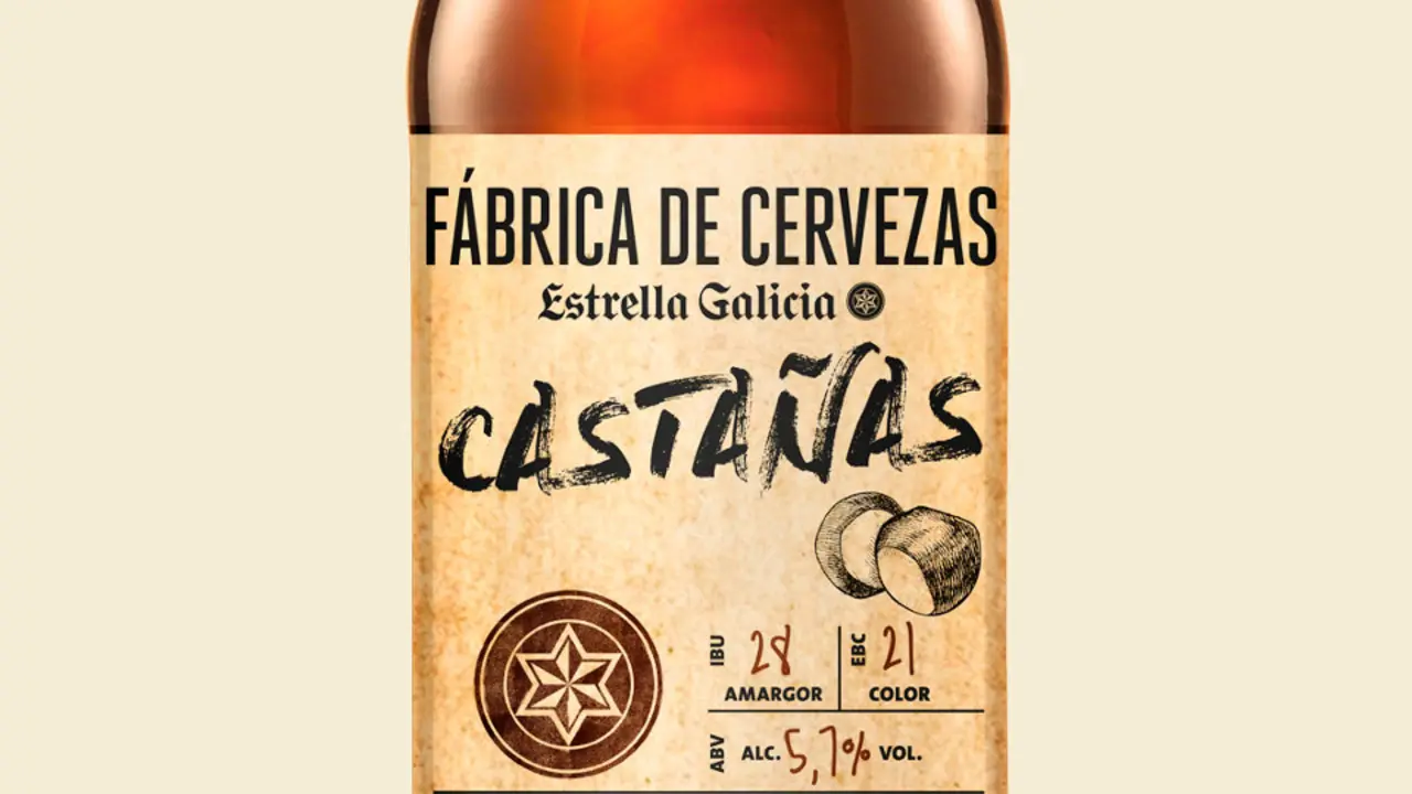 Estrella Galicia de castañas. EP