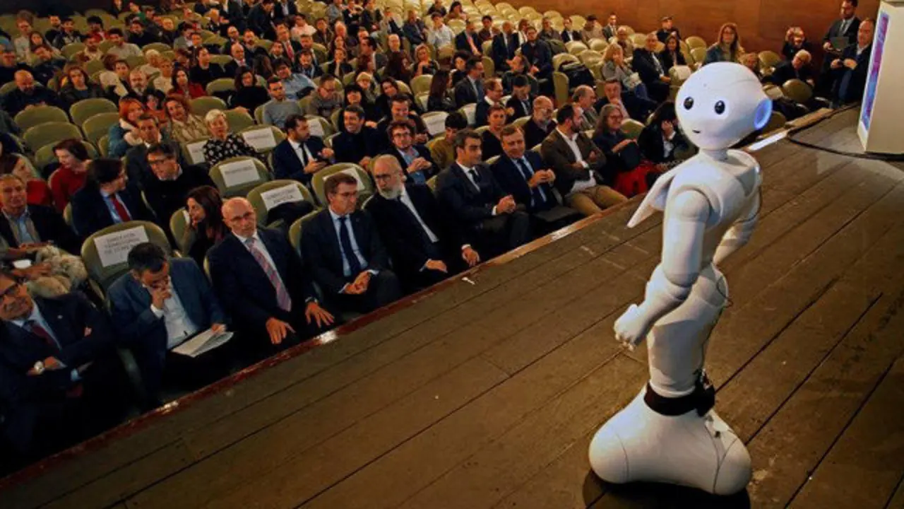 Inauguración de la Mobile Week Coruña. CABALAR (EFE)