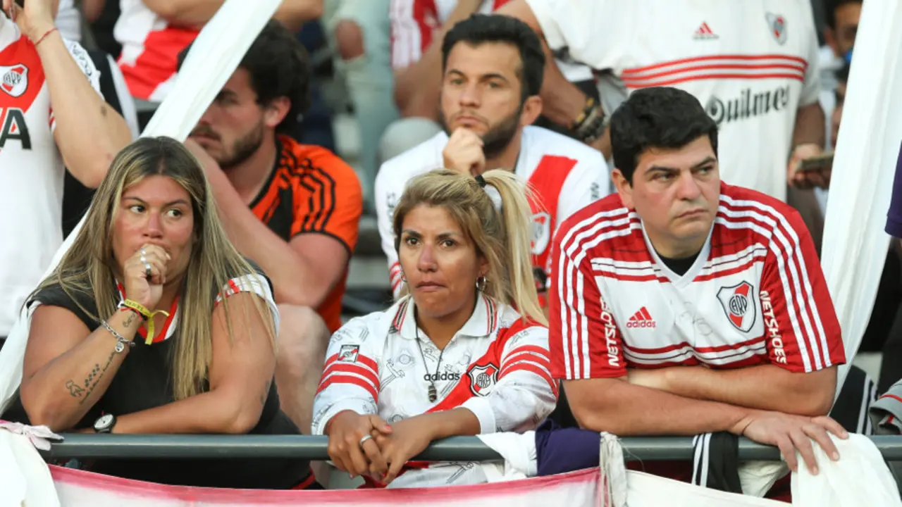 Los aficionados del River. EFE