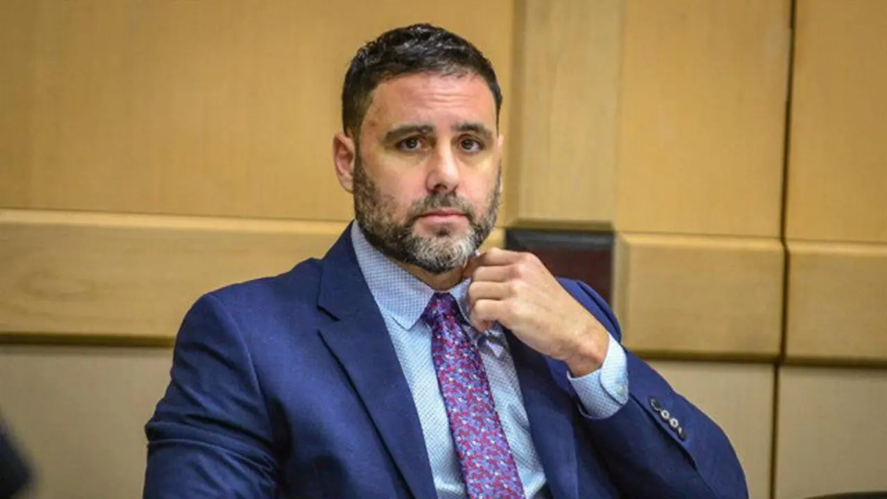 Pablo Ibar, en la vista oral. GIORIO VIERA (EFE)