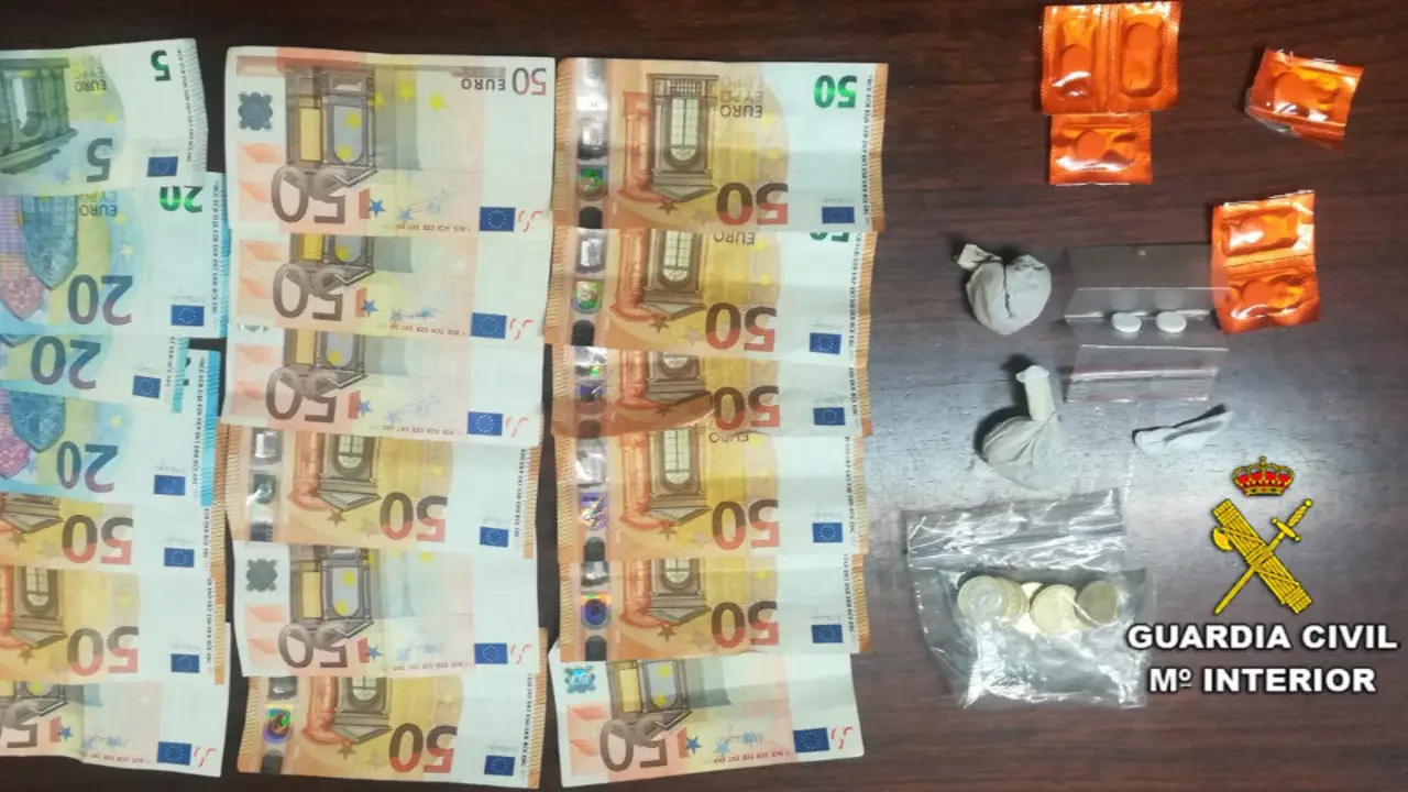 Material incautado. EP