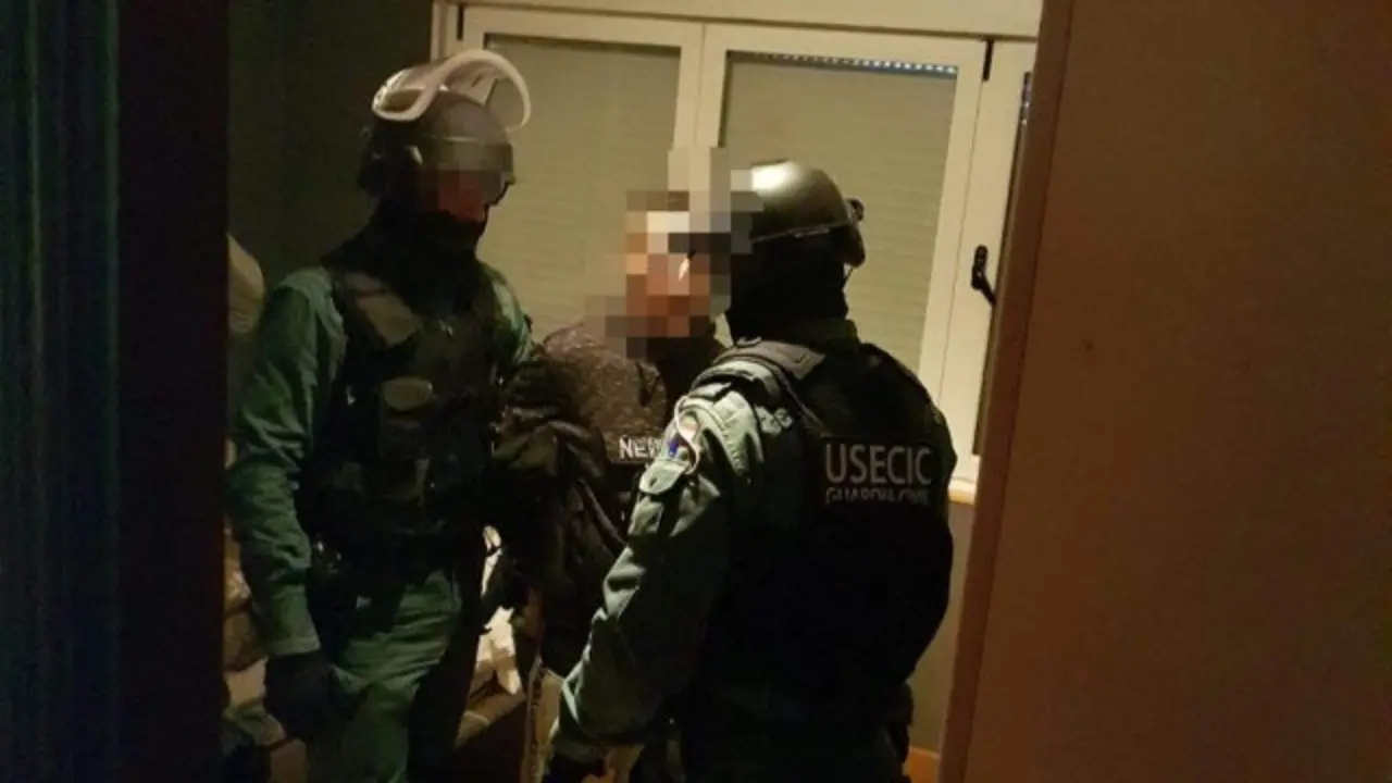 Detención de Iván Añón, el preso huido de Teixeiro. EP