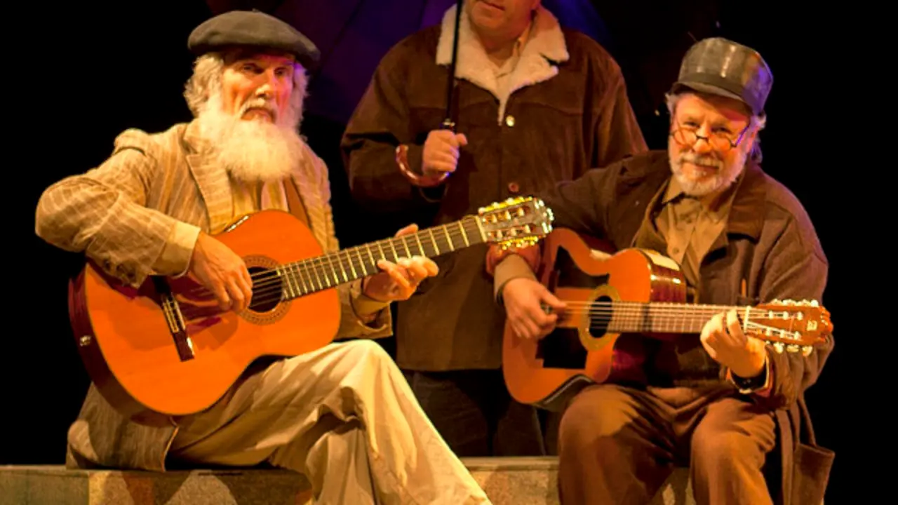 Mini e Mero, nunha actuaci&oacute;n AEP